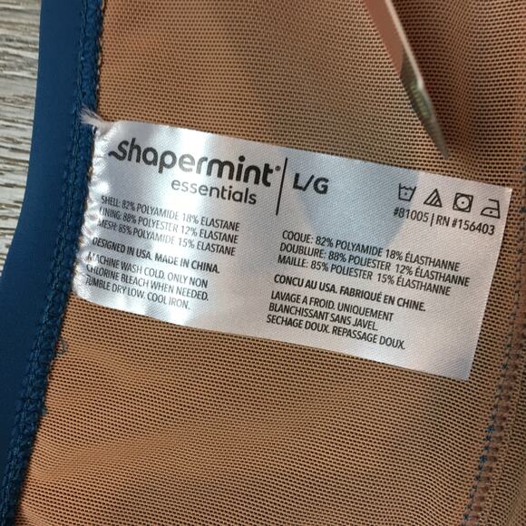 NWT Shapermint essentials High waist Full coverage swim skirt Size Large UPF 50 - Picture 4 of 9